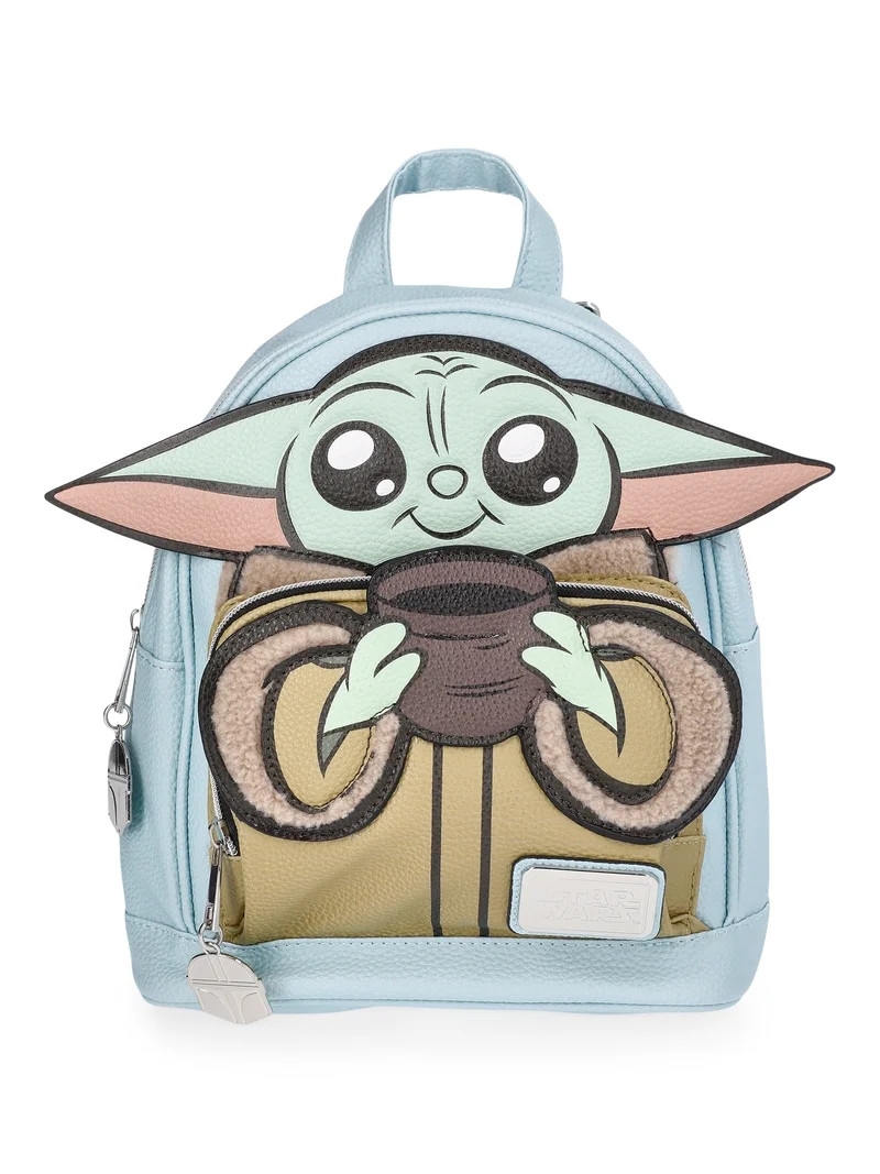 Star Wars Mandalorian Grogu Women's 10.5" Mini Backpack, Mint | Walmart (US)