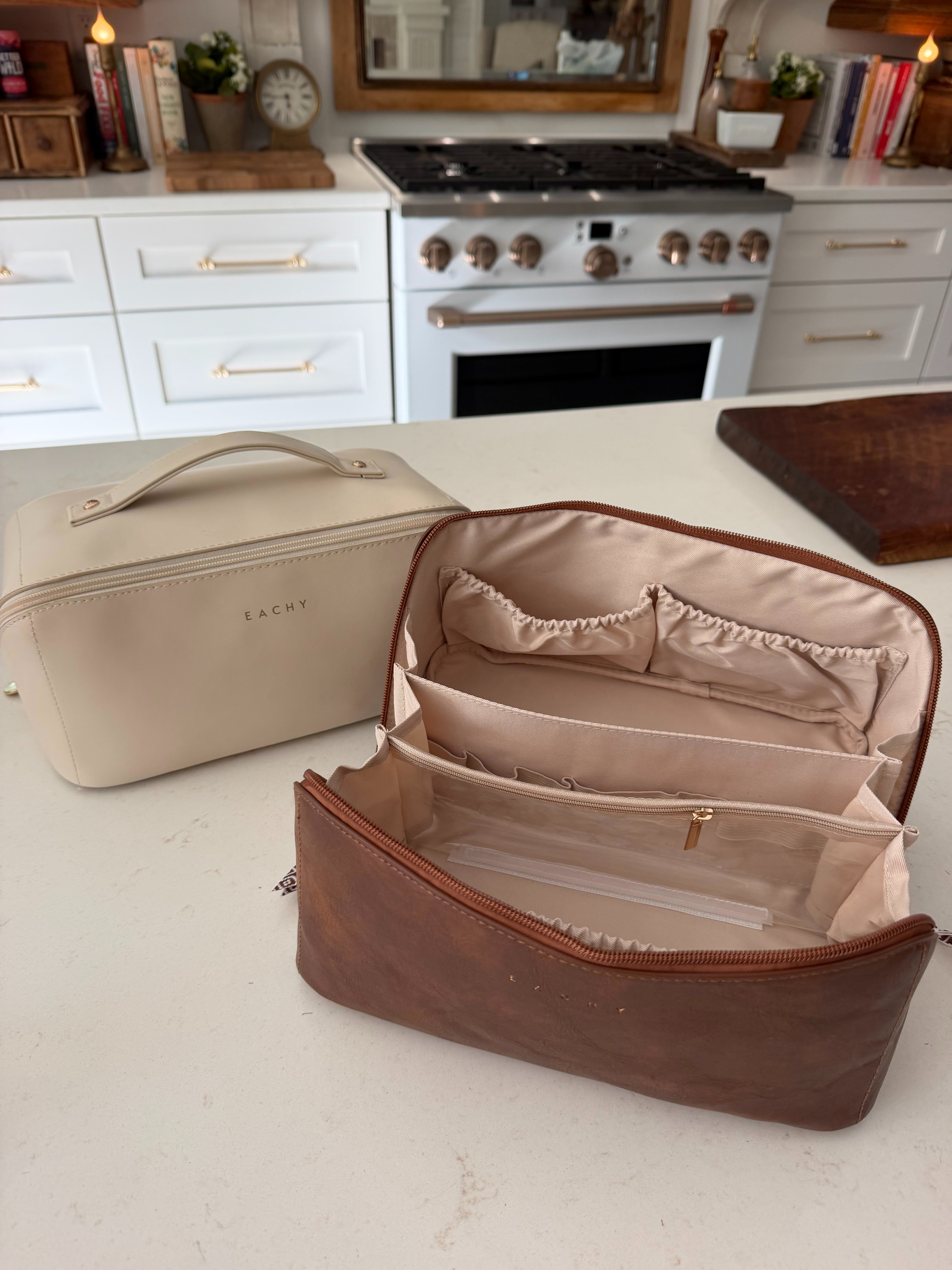 I just grabbed a second Eachy makeup and beauty organizer for our upcoming trip. These are incredibly spacious.  

 #LTKBeauty