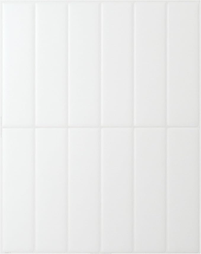 SMART TILES Peel and Stick Backsplash - 5 Sheets of 11.43" x 9" - 3D Adhesive Peel and Stick Tile... | Amazon (US)