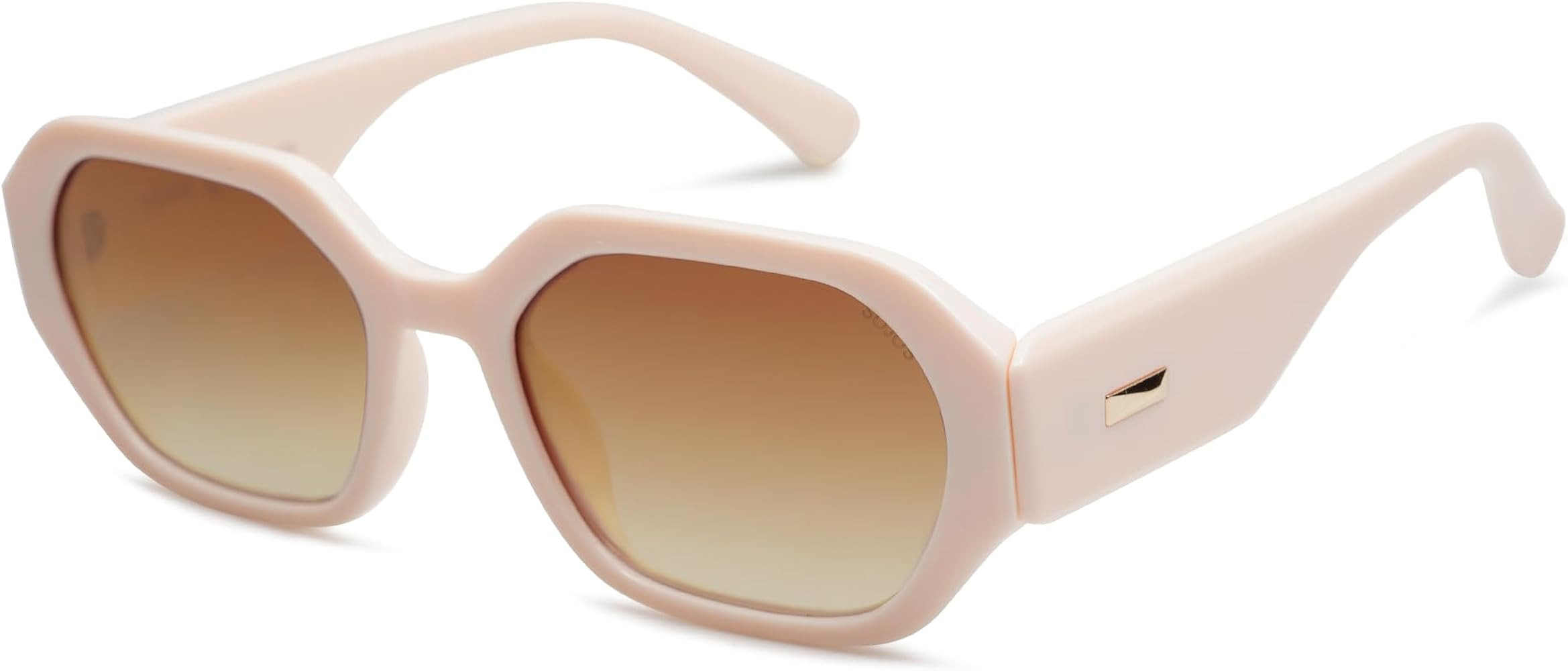 SOJOS Polarized Sunglasses For Women Retro Rectangle Womens Sun Glasses Trendy Narrow Square 90s ... | Amazon (US)