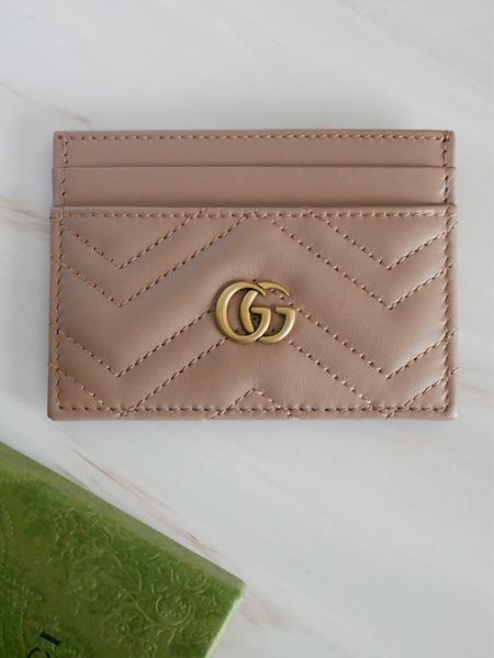 A touch of luxury for your everyday carry! ✨

This Gucci GG Marmont Card case in dusty pink is a timeless piece I added to my collection. I love using it on days I have minimal things to carry. Also linked my Gucci Blondie Crossbody I bought the same day I got the card holder, it’s a staple for me! 

#LTKtravel #LTKstyletip #LTKitbag