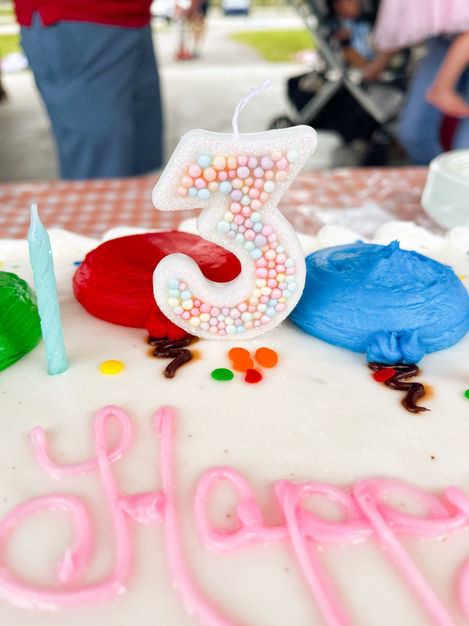 Macaron colored number three candle for my daughter’s party. 

#LTKstyletip #LTKparties #LTKkids
