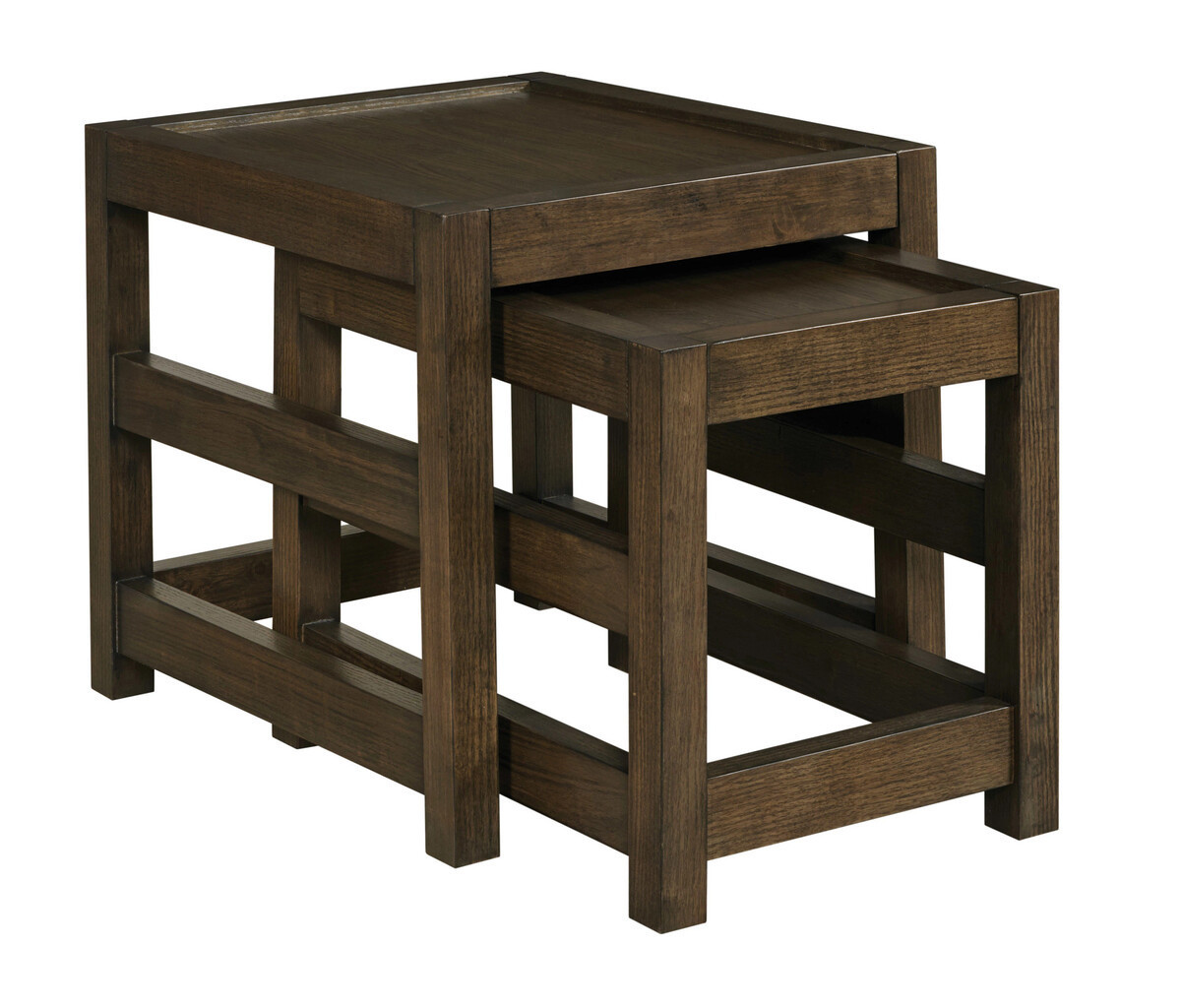Nyles Rectangular Nesting End Table In Cocoa | 1stopbedrooms