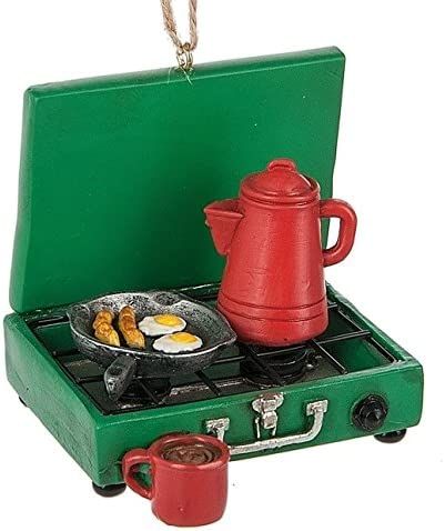 Midwest Camp Stove, Camping, Cooking, Hiking, Outdoors, Rustic, Woods, Christmas Tree Ornament | Amazon (US)