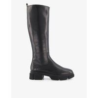Tapioca chunky-soled knee-high leather boots | Selfridges