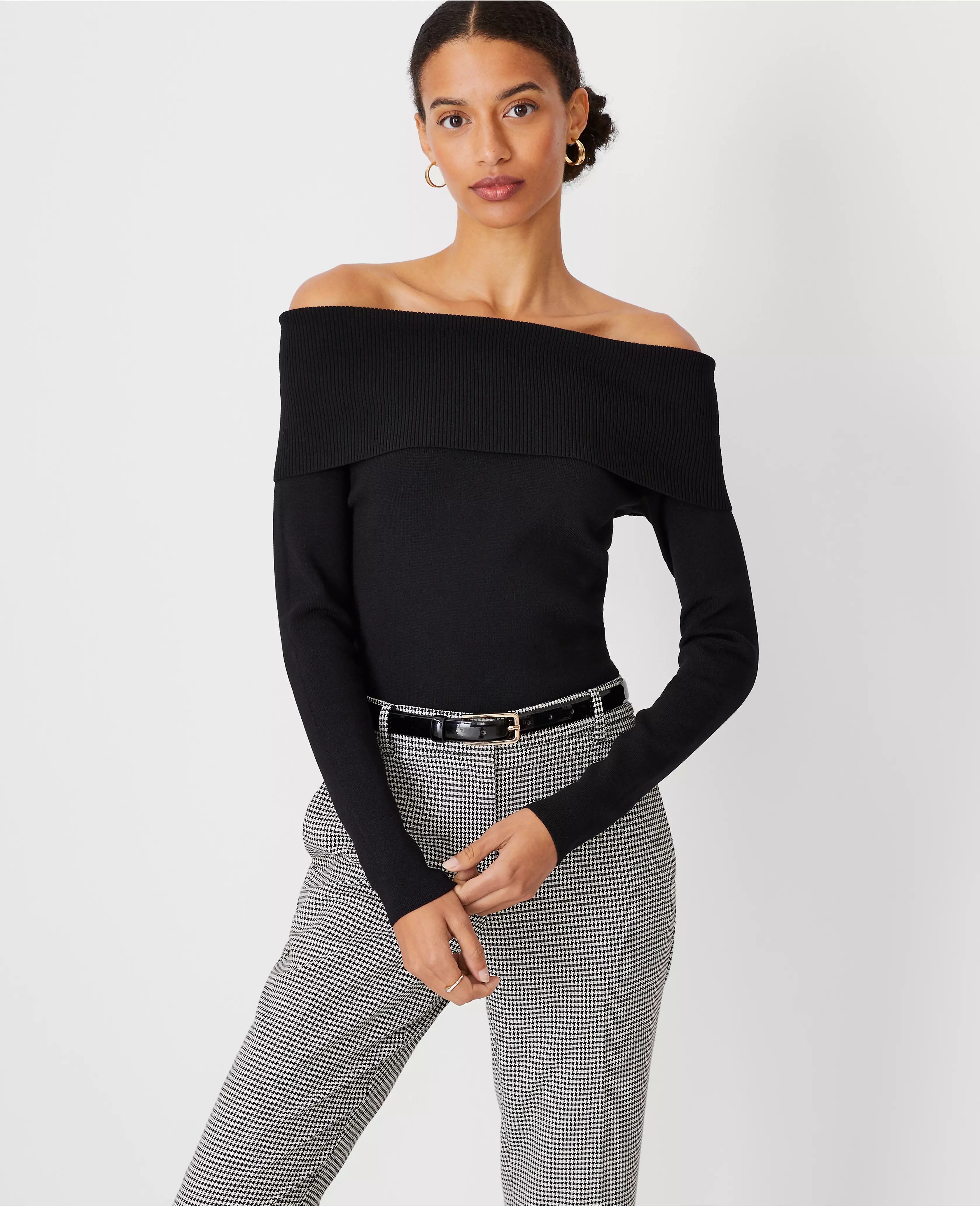 Off The Shoulder Sweater | Ann Taylor (US)