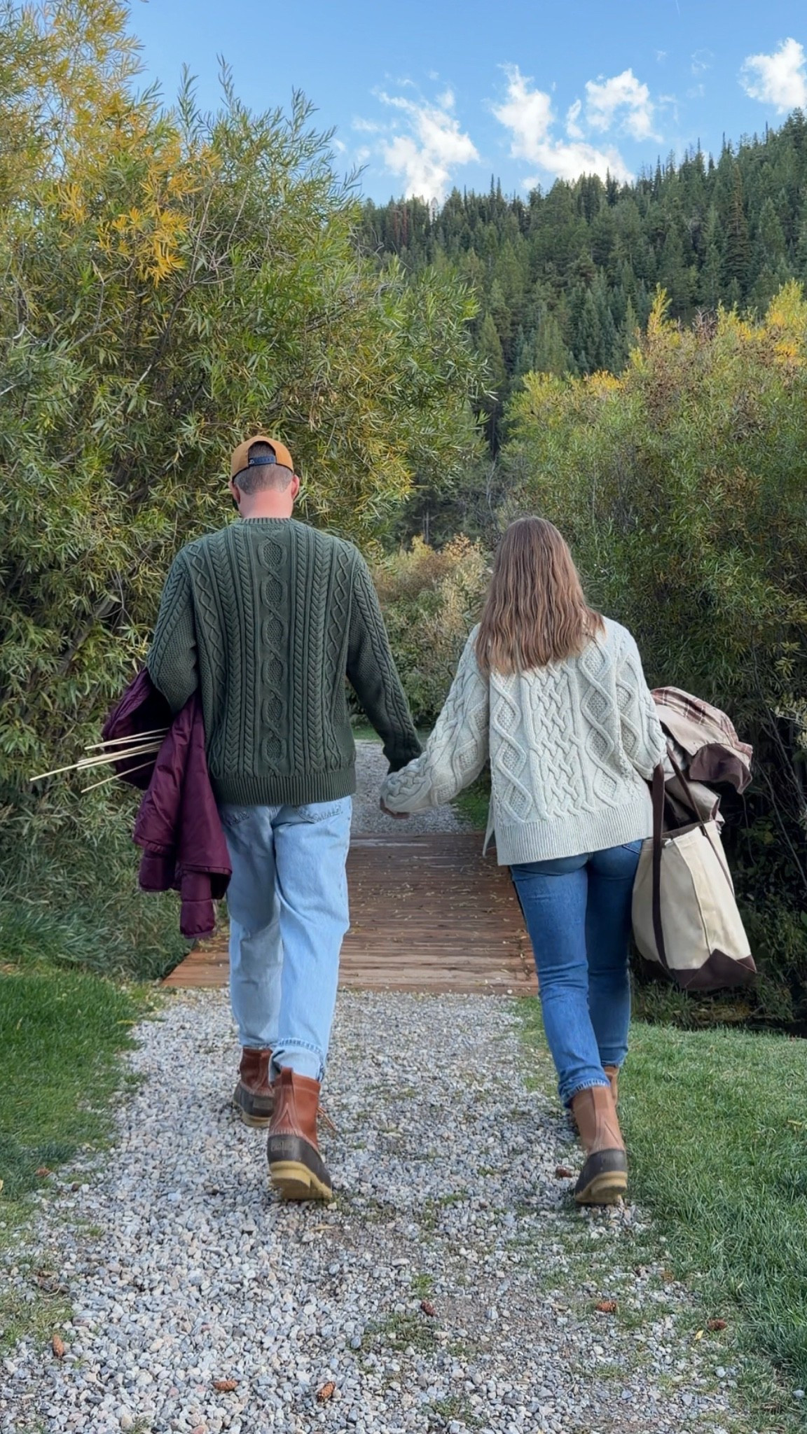 9/25/26 His + Hers L.L.Bean Fall Outfits 🍂

Our fall layers for a chilly day out west 🤎 Linking both of our L.L.Bean looks — my barn coat (M), Signature crewneck sweater (M), Bean Boots + waxed canvas tote, along with Chris’s puffer, Signature crewneck sweater (XL) + Bean Boots.

Classic, cozy layers made for crisp fall days 🏔️🍂

#LTKootd #LTKSeasonal