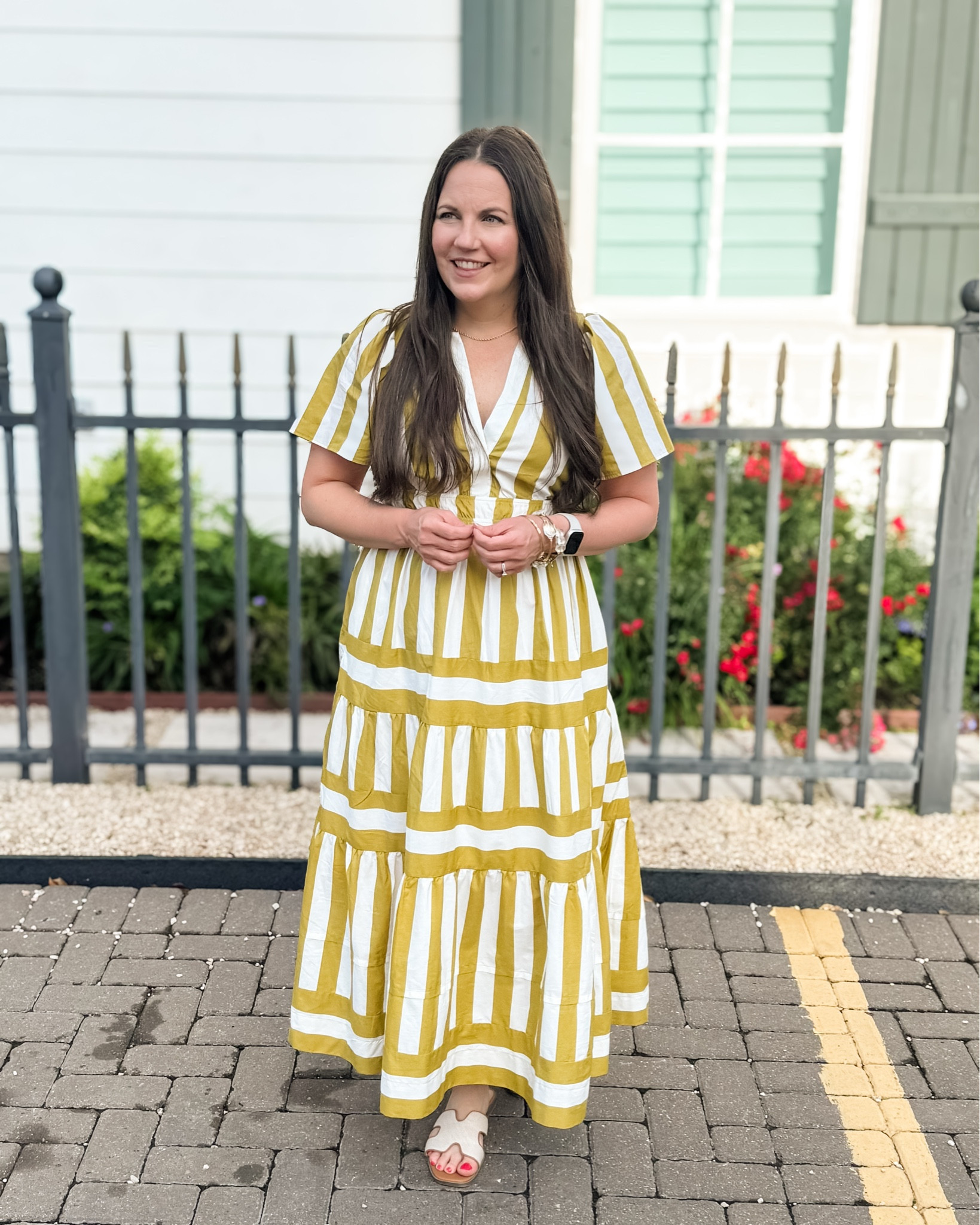 This yellow and white striped maxi dress is on sale and one of my favorite summer finds! ☀️ The flowy fit and lightweight fabric make it perfect for staying cool while looking put together.

Whether you’re headed to work, packing for vacation, or looking for an easy everyday summer outfit, this versatile maxi dress does it all. Grab it while it’s still on sale!

#LTKOver40 #LTKWorkwear #LTKSeasonal