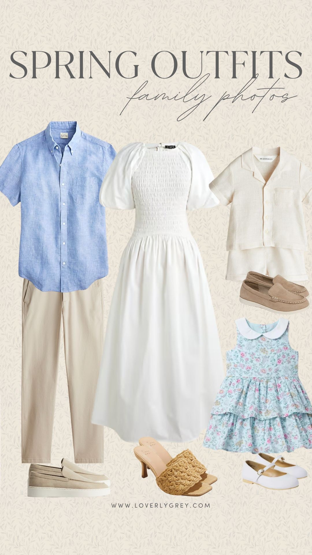 Here is some outfit inspo for your spring family photos 💕 

Loverly Grey, spring family photos outfit ideas, spring fashion, kids spring outfits, men’s spring outfits 

#LTKSeasonal #LTKFamily #LTKMens
