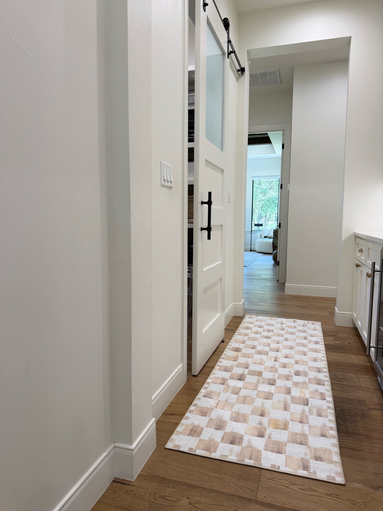 Finally at the point in the moving journey where I can put my rugs down 🙌🏻 got the cutest Mackenzie Childs rug and even better, it’s washable! 👏

#LTKHome