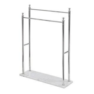 Marble Towel Stand Rack | Ballard Designs, Inc.