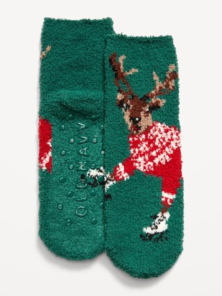 Gender-Neutral Cozy Holiday Socks for Kids | Old Navy (US)