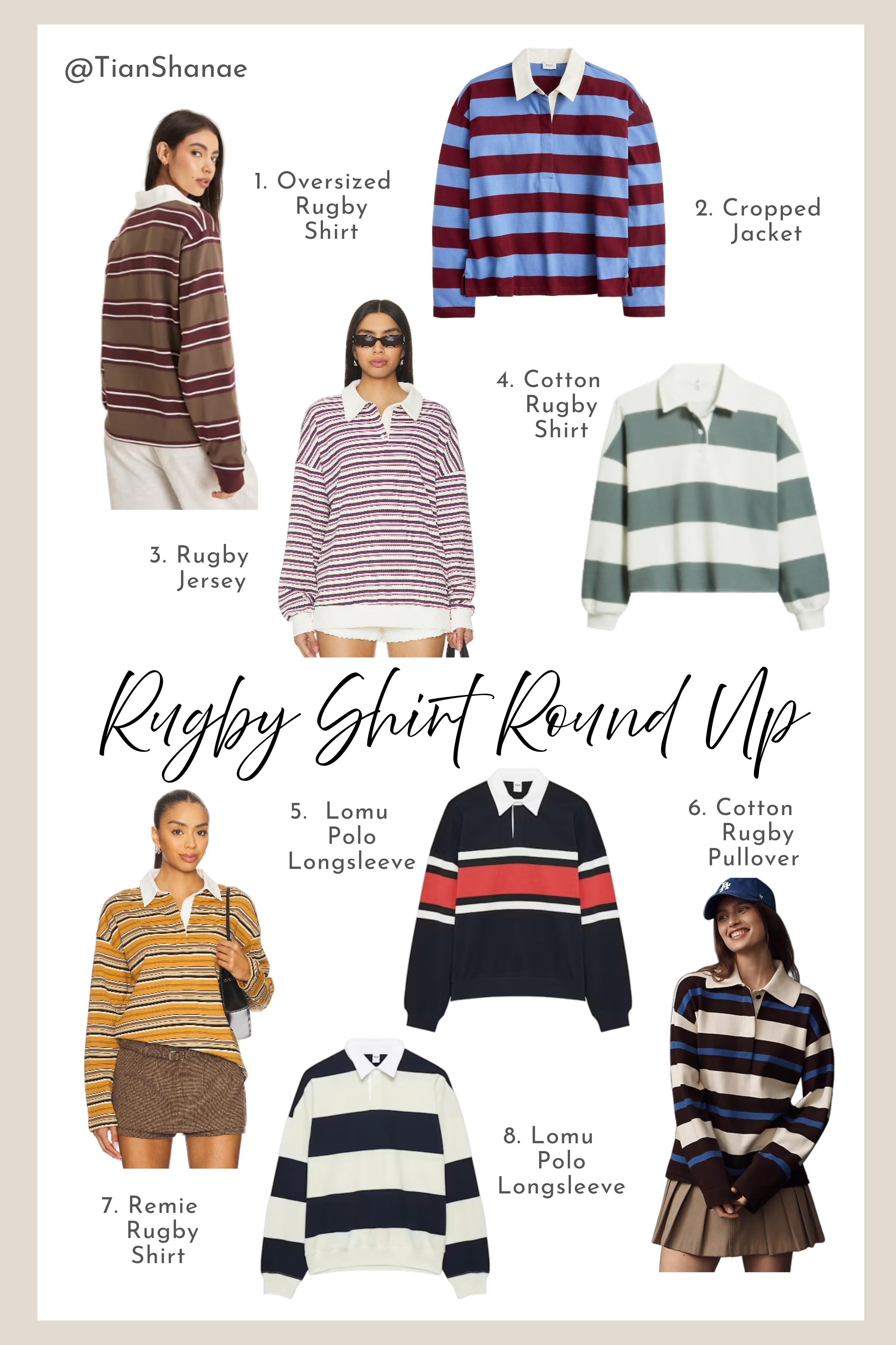The iconic rugby shirt is back! Get preppy-chic with my roundup of the best styles for fall. From classic stripes to bold colors, these are the perfect polished-yet-casual tops you need now. Tap to shop my top rugby shirt picks! #RugbyShirt #PreppyStyle #FallFashion #StyleRoundup #OOTD #ShopTheLook #NewArrivals #MenswearInspired

#LTKSeasonal #LTKSaleAlert #LTKStyleTip