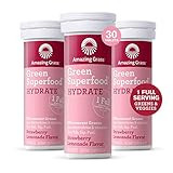 Amazing Grass Effervescent Electrolyte Tablets: Greens + Hydration Water Flavoring Tablet with Vitam | Amazon (US)