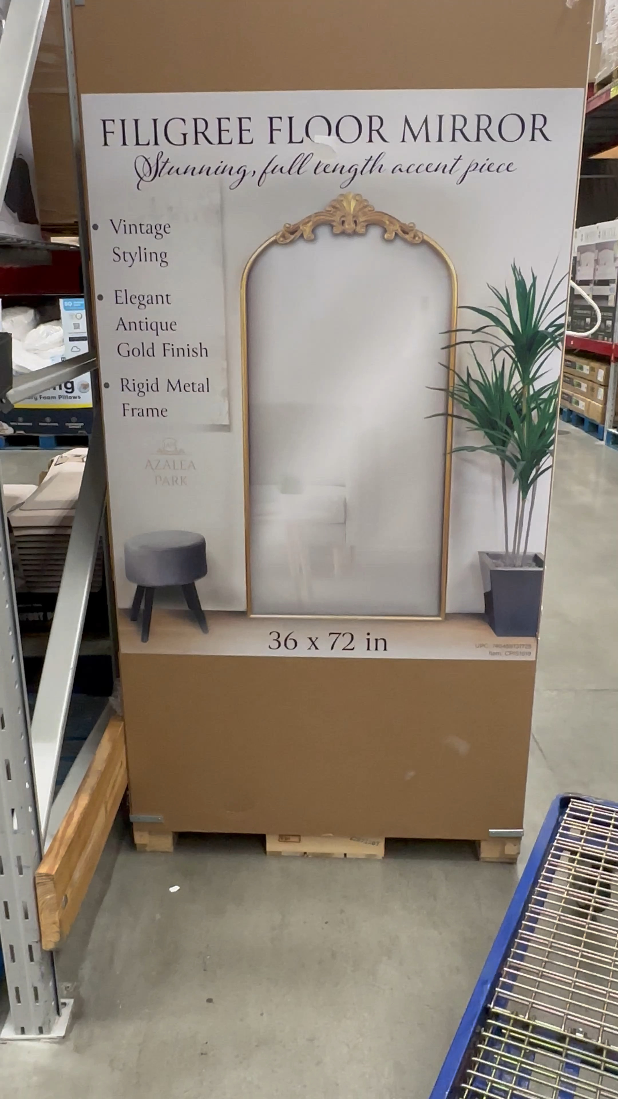I found the gorgeous mirror that went viral back in stock at a local Sam’s! I have been checking every single date since late November! $149 is a steal for a 36x 72 mirror!

#LTKFind #LTKhome #LTKSeasonal