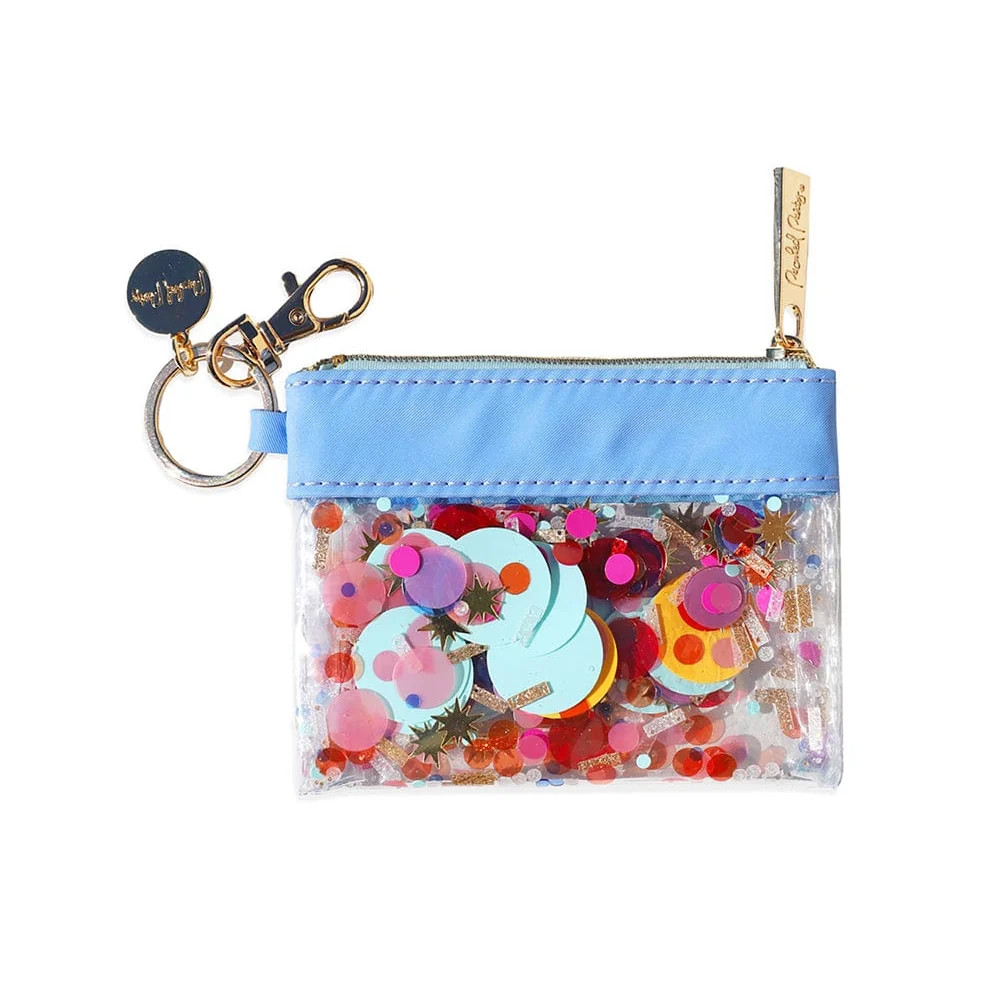 Spirit Squad True Blue Keychain Wallet | Packed Party | Packed Party