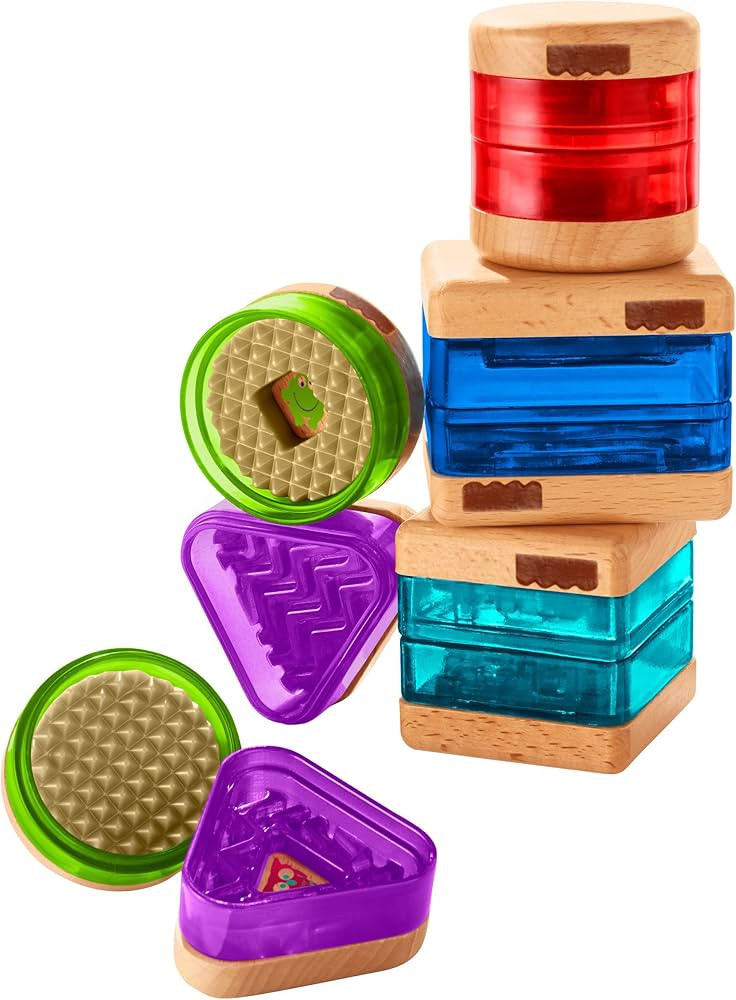 Fisher-Price Wooden Toys, Surprise Inside Shapes Set | Amazon (US)
