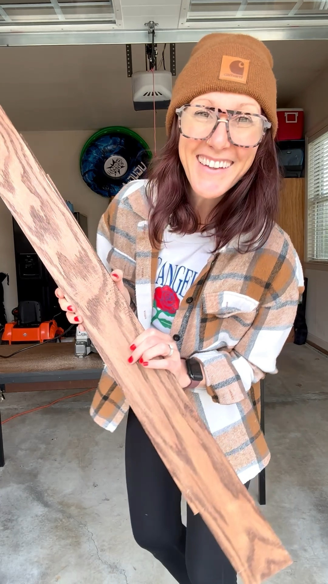 Once upon a time I was scared of the miter saw- and even some power tools- I’m learning, and little by little- I’m actually starting to enjoy them 🥰👏🏽🎉! Stay tuned- my kitchen island project is almost complete!  🪵 🤎🙋🏻‍♀️⚙️🛠️🪚

#LTKmomlife #LTKHome #LTKdayinmylife