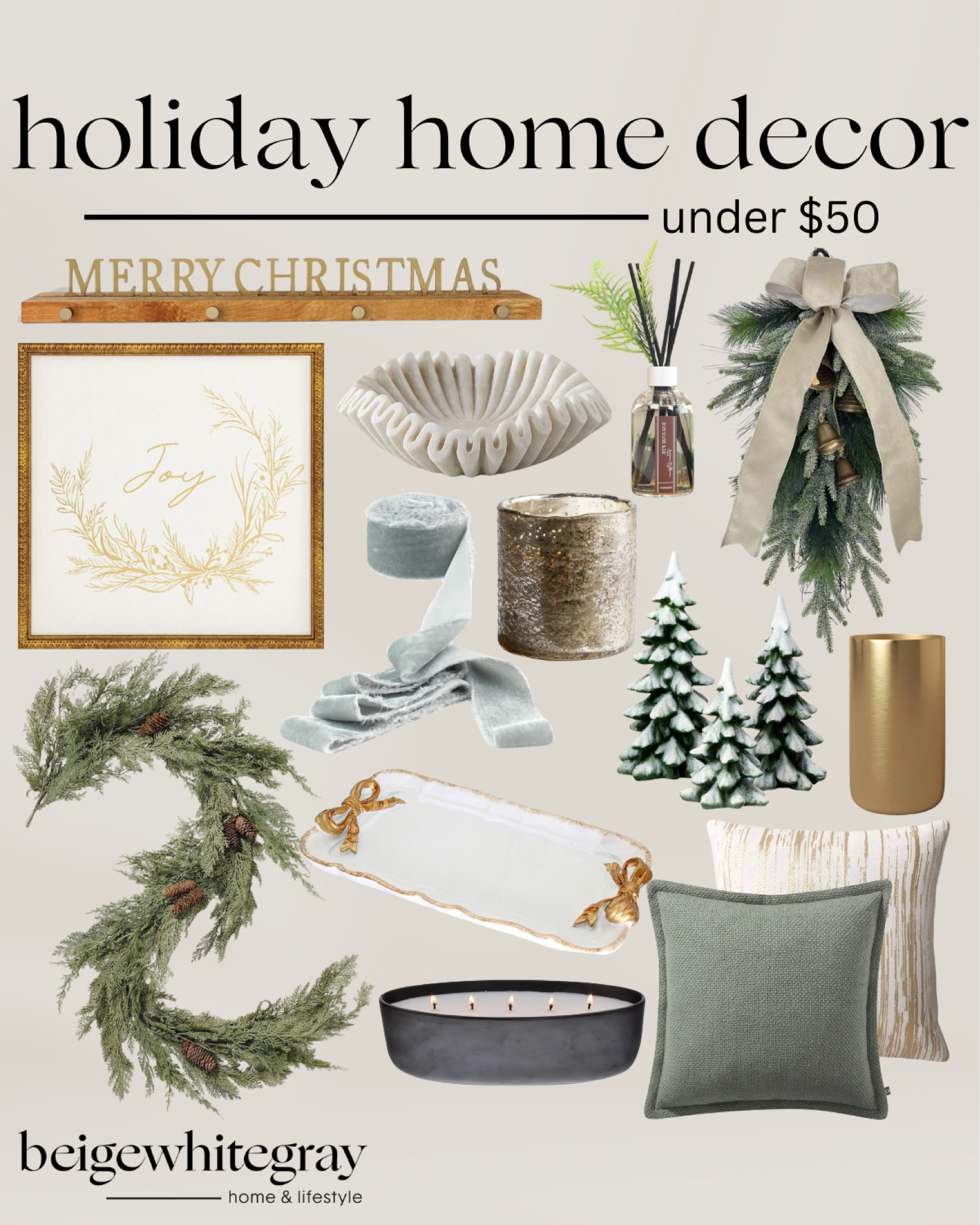 Holiday home decor under $50

Holiday home decor  seasonal home decor  holiday finds under 50  home decor  garland  Christmas  Christmas decor  seasonal finds  Merry Christmas  affordable Christmas decor  #LTKHoliday #LTKFindsUnder50

#LTKSeasonal