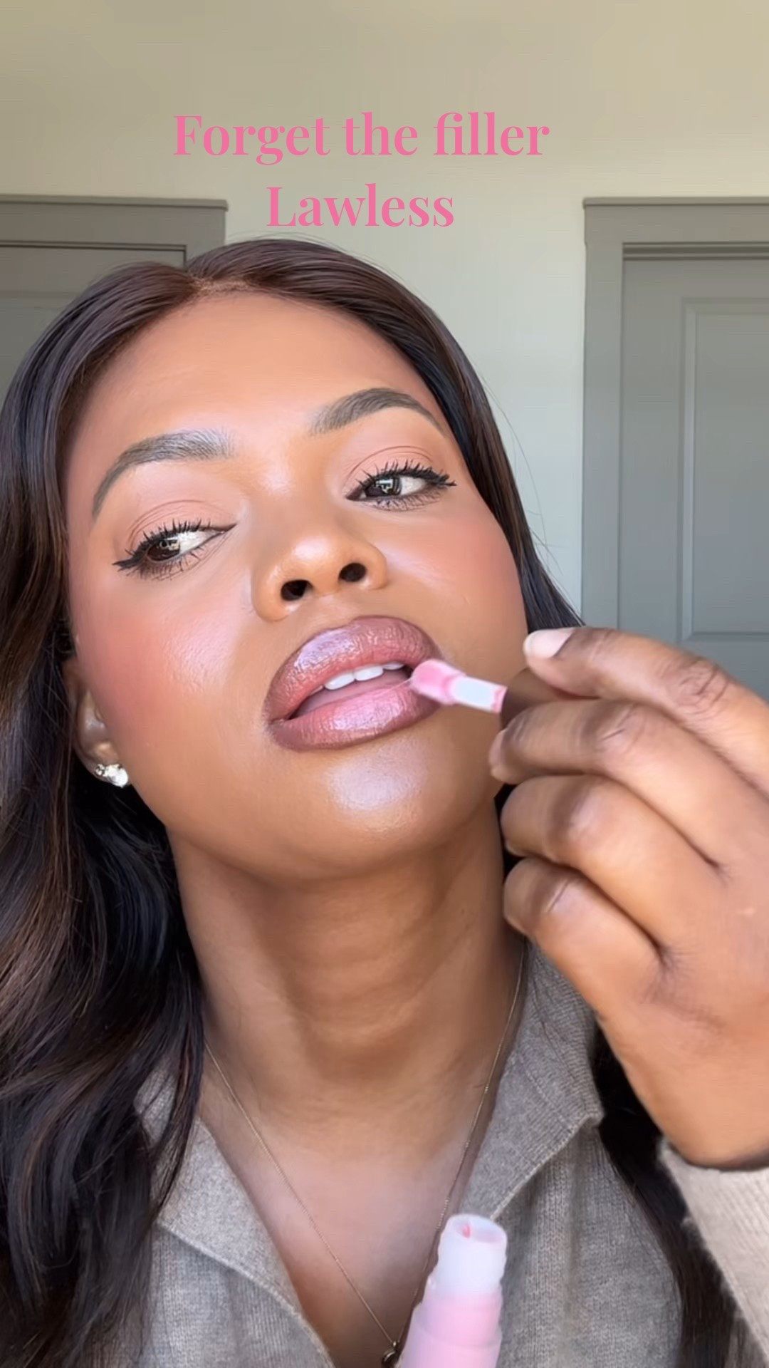 Forget the filler. Love your lips 👄 
Lawless Lip-Plumping Like smoothing Gloss 

#LTKBeauty