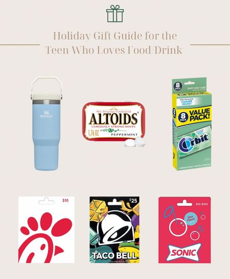 Holiday gift guide for the teen who loves to eat and drink 

#LTKHoliday