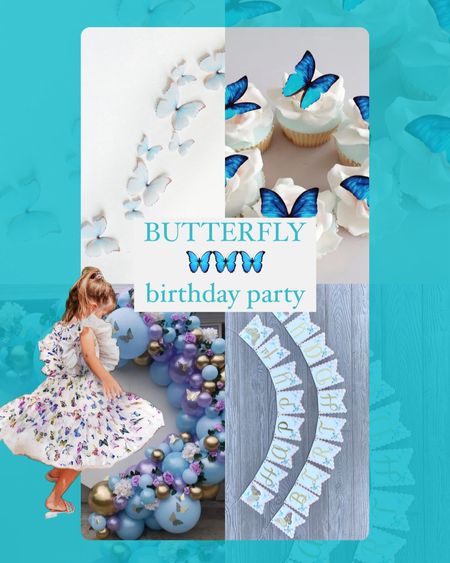 Blue butterfly birthday party 🦋

#LTKkids #LTKbaby #LTKparties