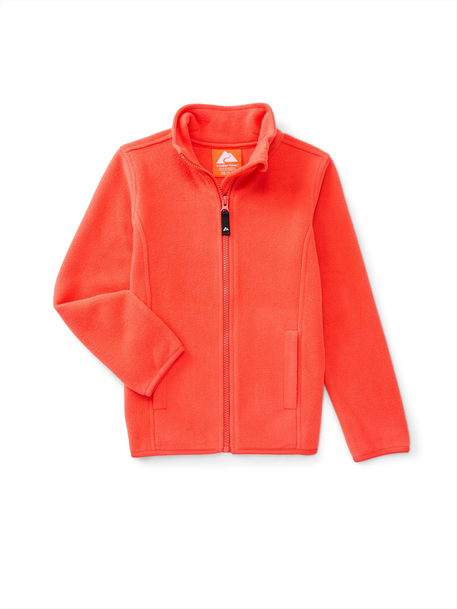 Ozark Trail Girls Fleece Jacket, Sizes 4-18 | Walmart (US)