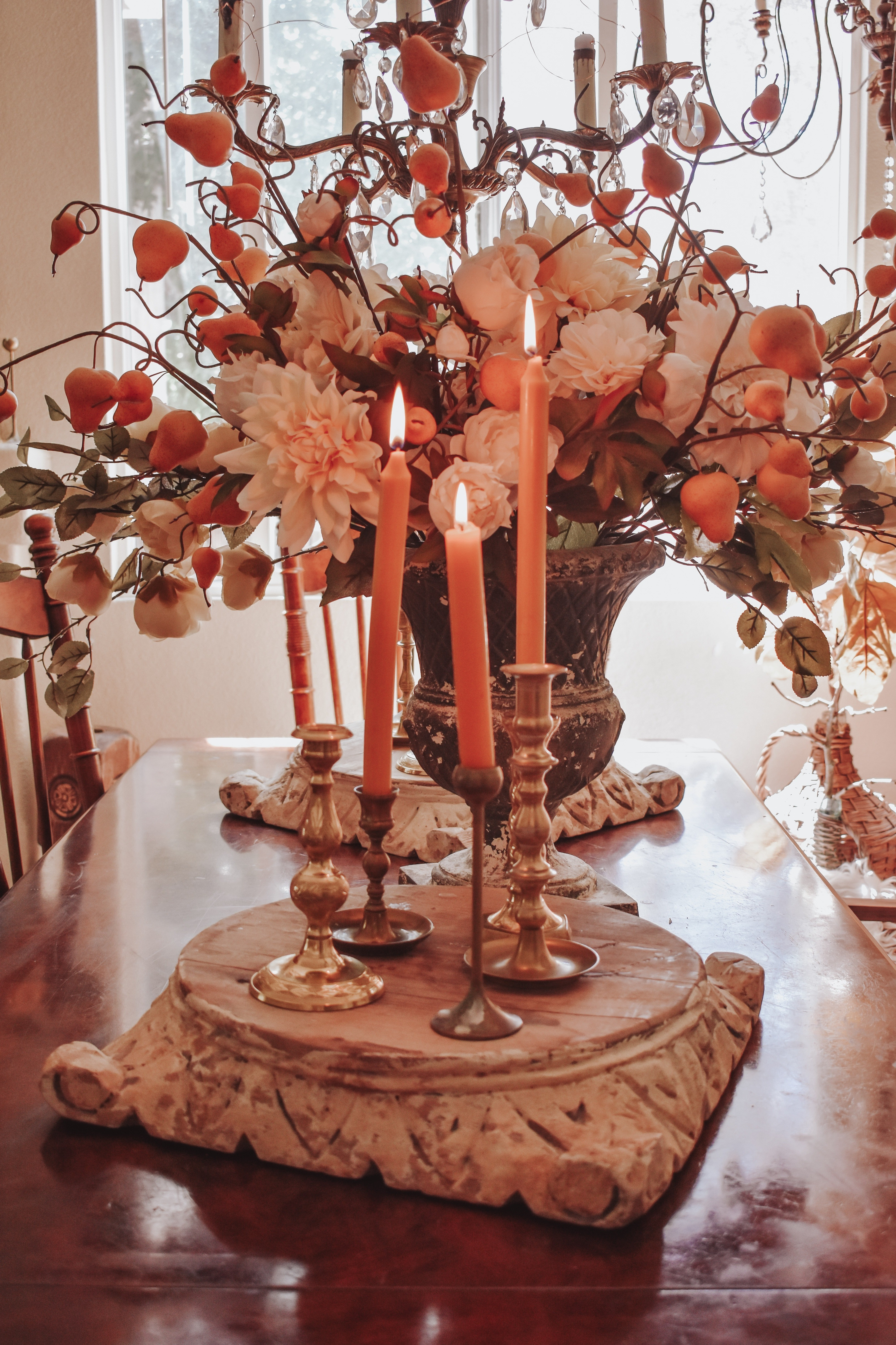 Fall home decorTablescape decorFall tableFall flowers 

#LTKWedding #LTKHome #LTKParties