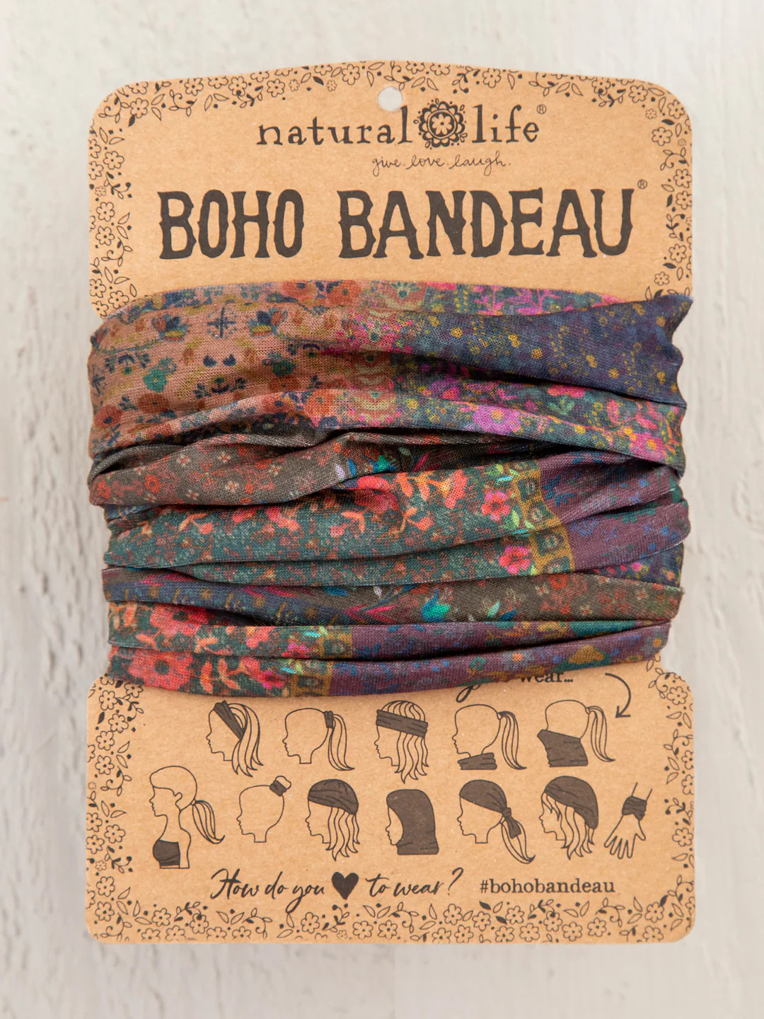 Full Boho Bandeau® Headband | Natural Life