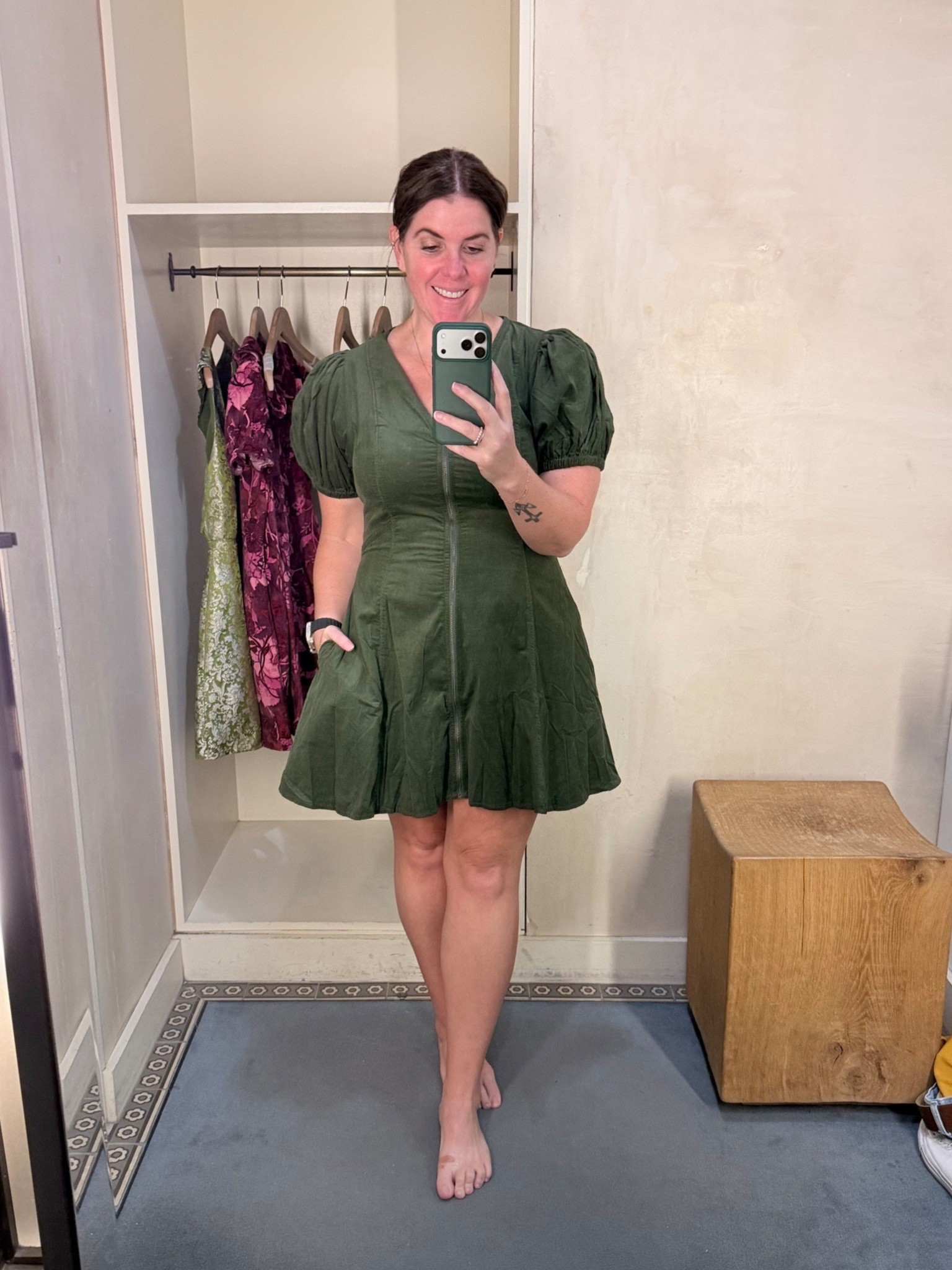 Original price: $158.00
Sale price: $109.95

Anthropologie needs to made this dress in all colors because I will own them! The dress runs TTS and you get an additional 50% off the sale price  

#LTKSaleAlert #LTKFindsUnder100 #LTKMidsize