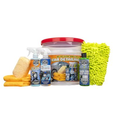 Chemical Guys Deluxe Clean, Shine, and Protect Car Detailing Kit 9 Items | Lowe's