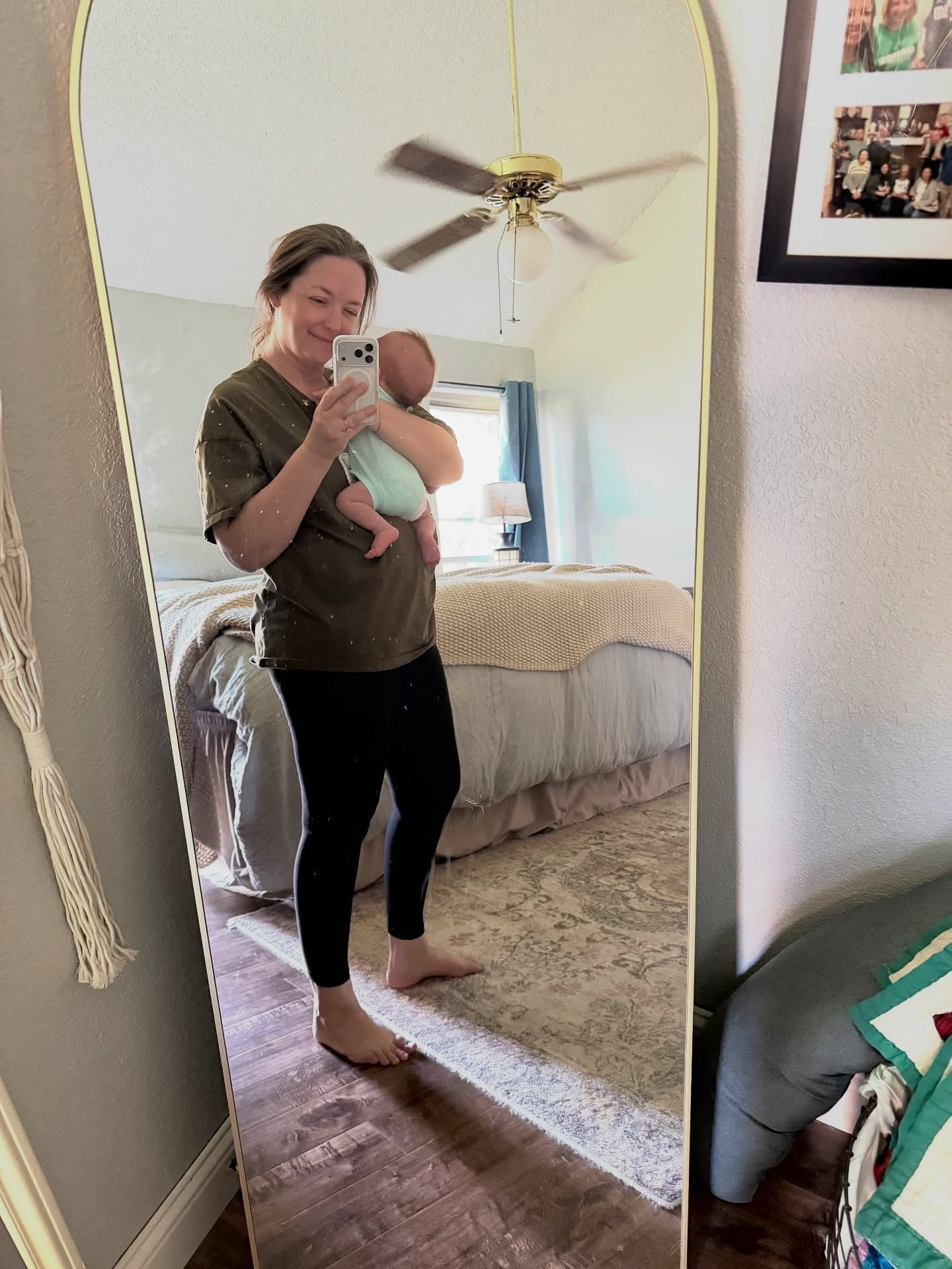 I will be soaking up every second of these hands and feet for the next two weeks. 😌 shirt size XL leggings size L

#LTKHome #LTKActive #LTKBump