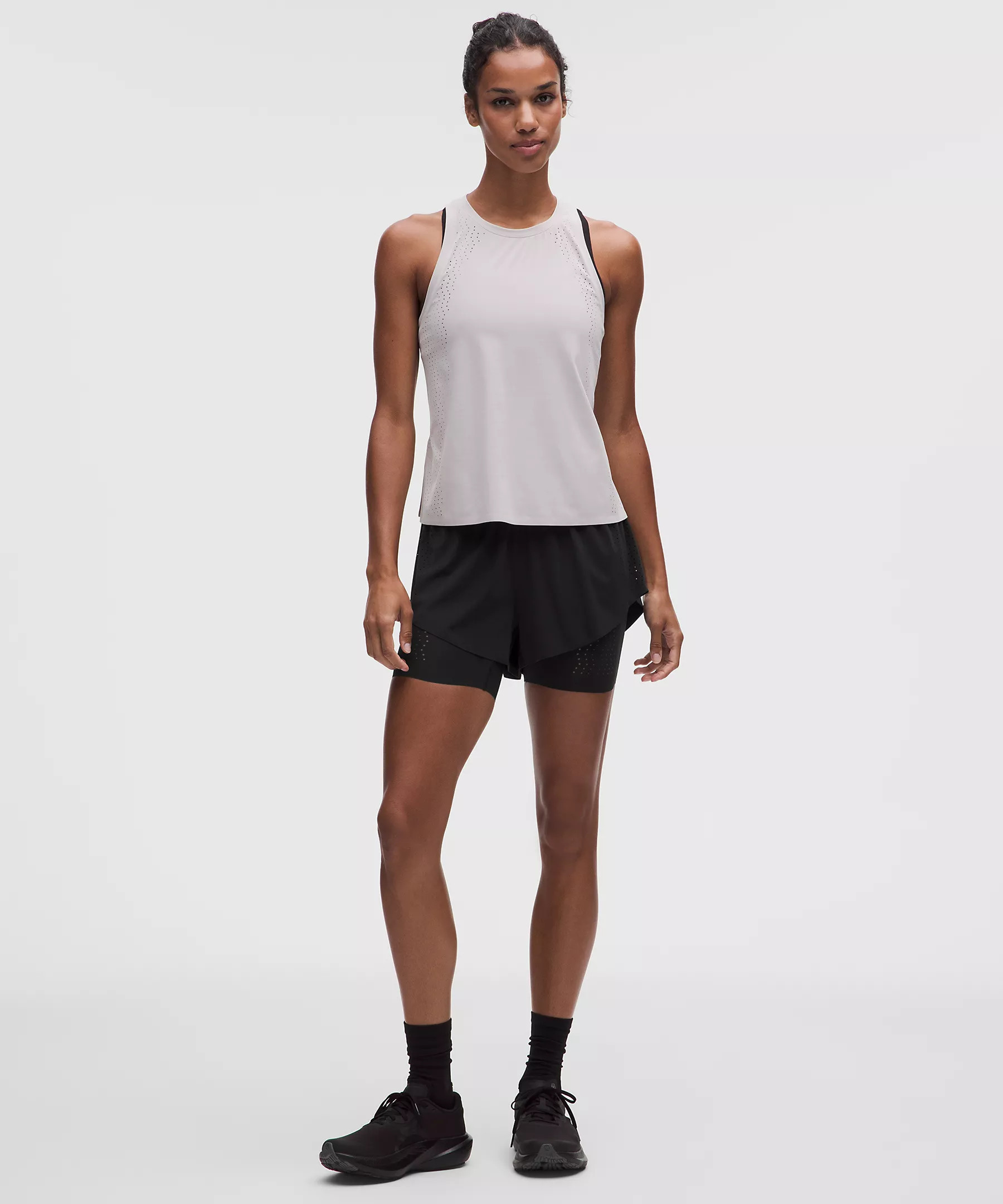 Sleek Perforated 2-in-1 High-Rise Short | Lululemon (US)