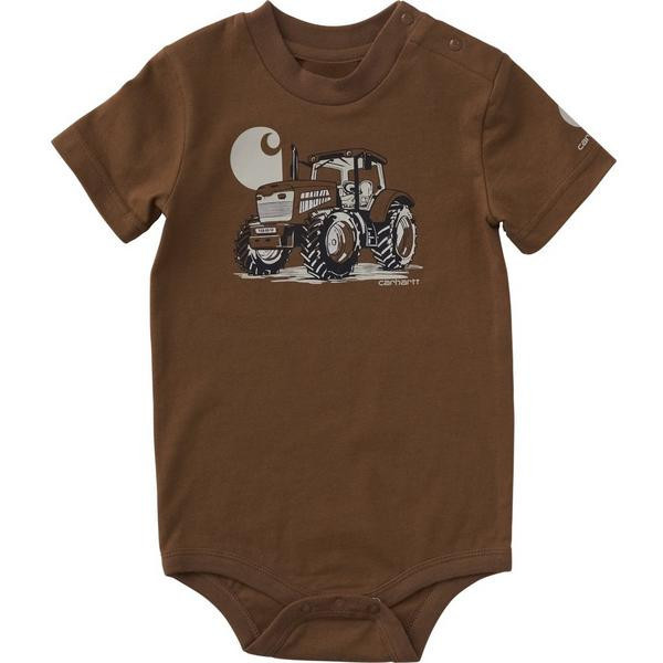 Carhartt Tractor Onesie 6 mo. Brown | Scheels Sports