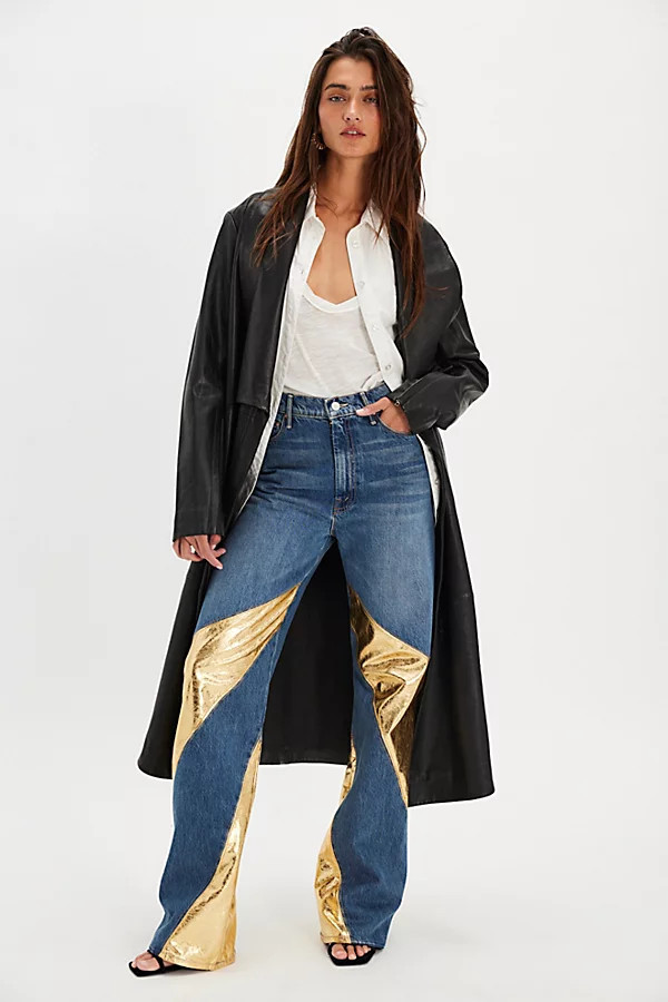 MOTHER The Spiral Saloon Heel Jeans | Free People (Global - UK&FR Excluded)