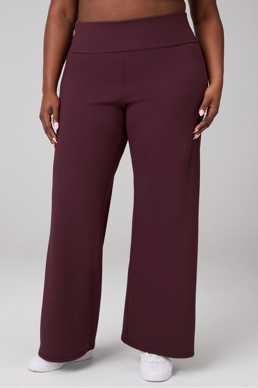 PureLuxe Foldover Straight Leg Pant | Fabletics