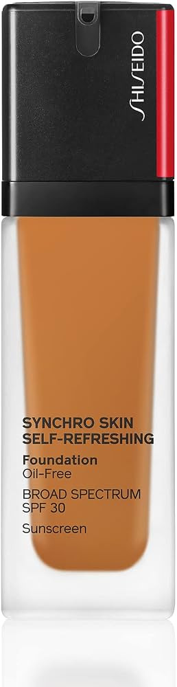 Shiseido Synchro Skin Self-Refreshing Foundation SPF 30 - Medium, Buildable Coverage + 24-Hour We... | Amazon (US)