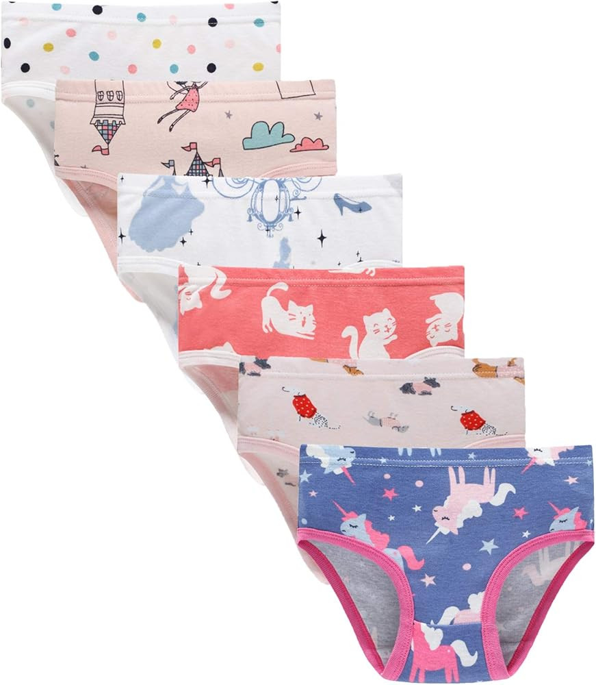 Boboking Comfty Underwear Little Girls'Briefs Baby Undies Girls Panties | Amazon (US)