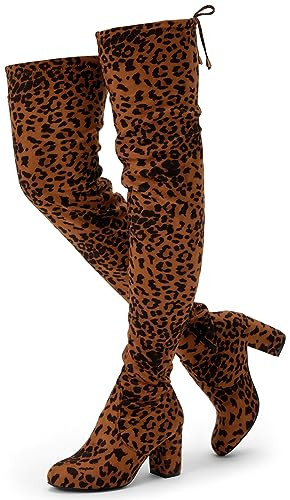 Vepose Women's 992 Thigh High |Over The Knee Boots Suede Long Boot with Inner Zipper | Amazon (US)