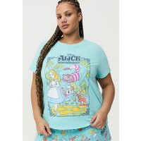 Alice In Wonderland Lounge Top in Blue | Torrid (US & Canada)