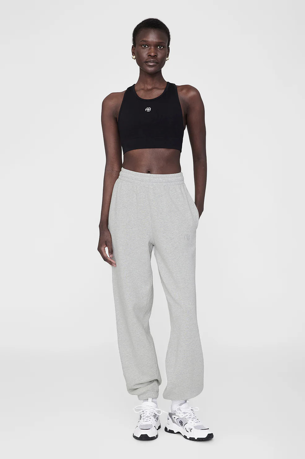 Karter Jogger - Heather Grey | Anine Bing