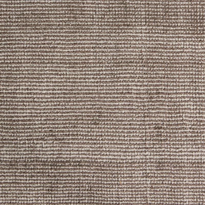 Monaco Performance Handwoven Brown Rug Swatch 12"x18" | Crate & Barrel | Crate & Barrel