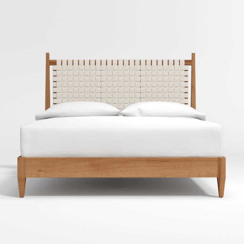 Rio Queen Bed + Reviews | Crate and Barrel | Crate & Barrel