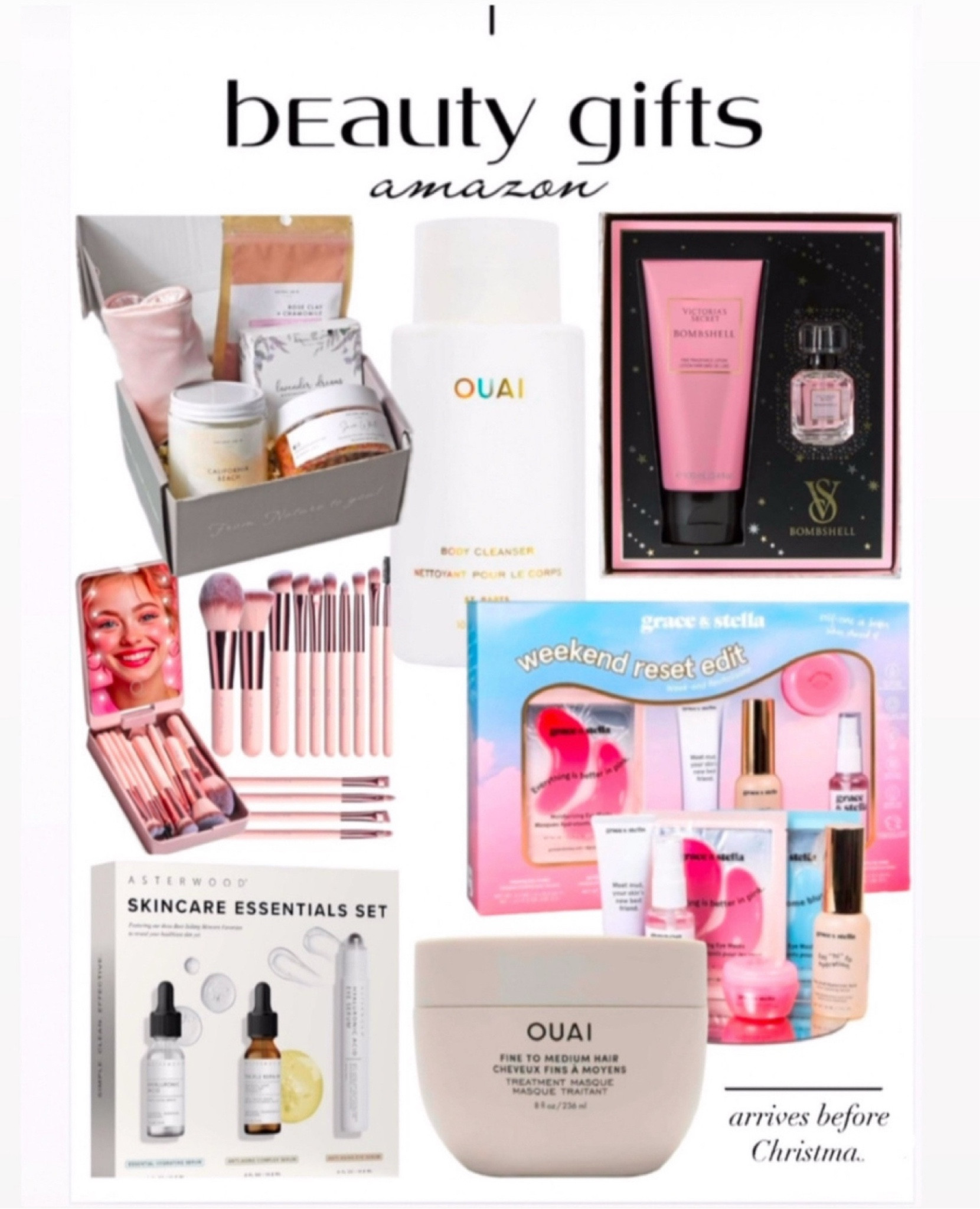 Arrives fast.  Most loved beauty gifts #lastminutegift #giftset #beautygift

#LTKGiftGuide #LTKSeasonal #mothersdaygift #giftsforwife #lastminutegiftsfromamazon 