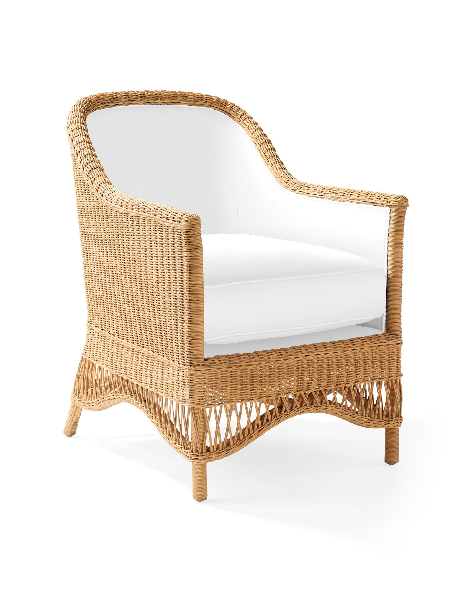 Sconset Rattan Chair | Serena and Lily