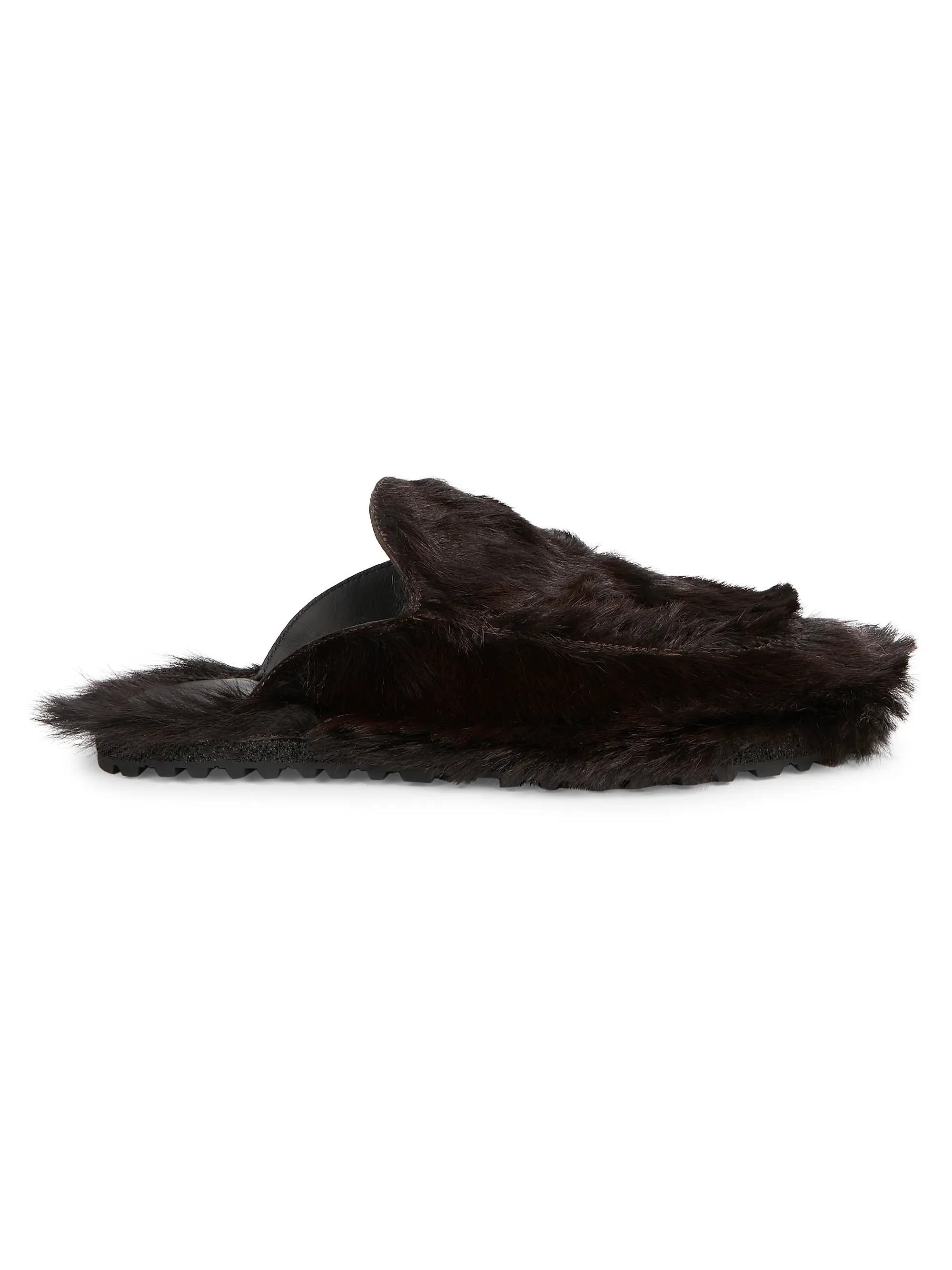 Dyed Calf Hair Mules | Saks Fifth Avenue