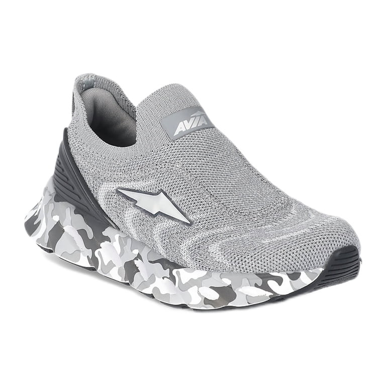 Avia Honeycomb Toddler, Little, and Big Kid Slip On Knit Sneakers | Walmart (US)