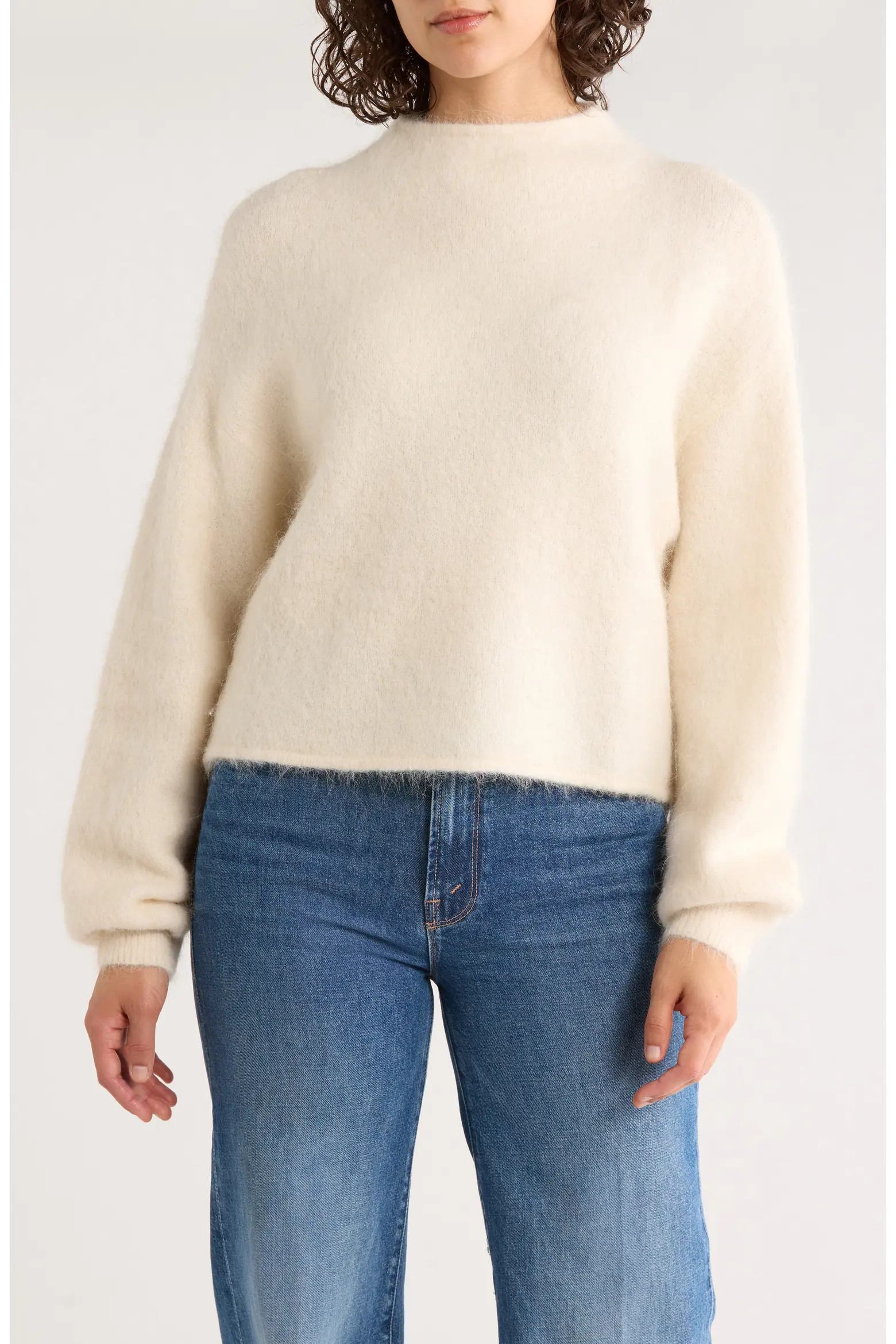 Suri Alpaca Blend Funnel Neck Sweater (Women) | Nordstrom | Nordstrom