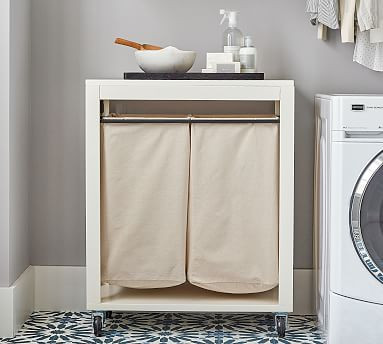 Aubrey Laundry Cart | Pottery Barn (US)
