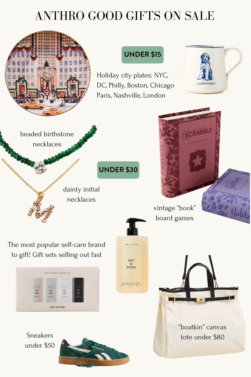 Everything here is 30 to 50% off in cart for Anthropologie Cyber Monday weekend sale! 

Linked a few good beauty and hair care gifts too under $30

Stocking stuffers, Gifts for her, mom, house warming gifts, friends and coworkers 

#LTKCyberWeek #LTKGiftGuide #LTKFindsUnder50